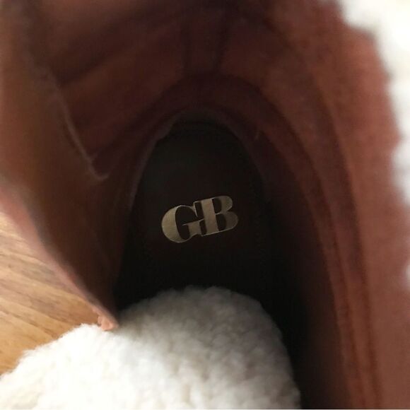 GIANNI BINI Suede Lug Sole Platform Hiking‎ Bootie Lace Up Brown Size 6 New - Picture 7 of 11